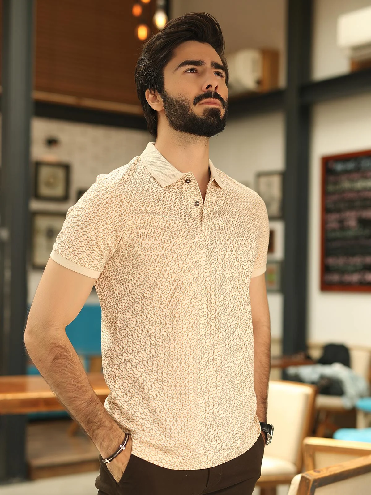 Printed Polo - EMTPS19-004 - Image 2