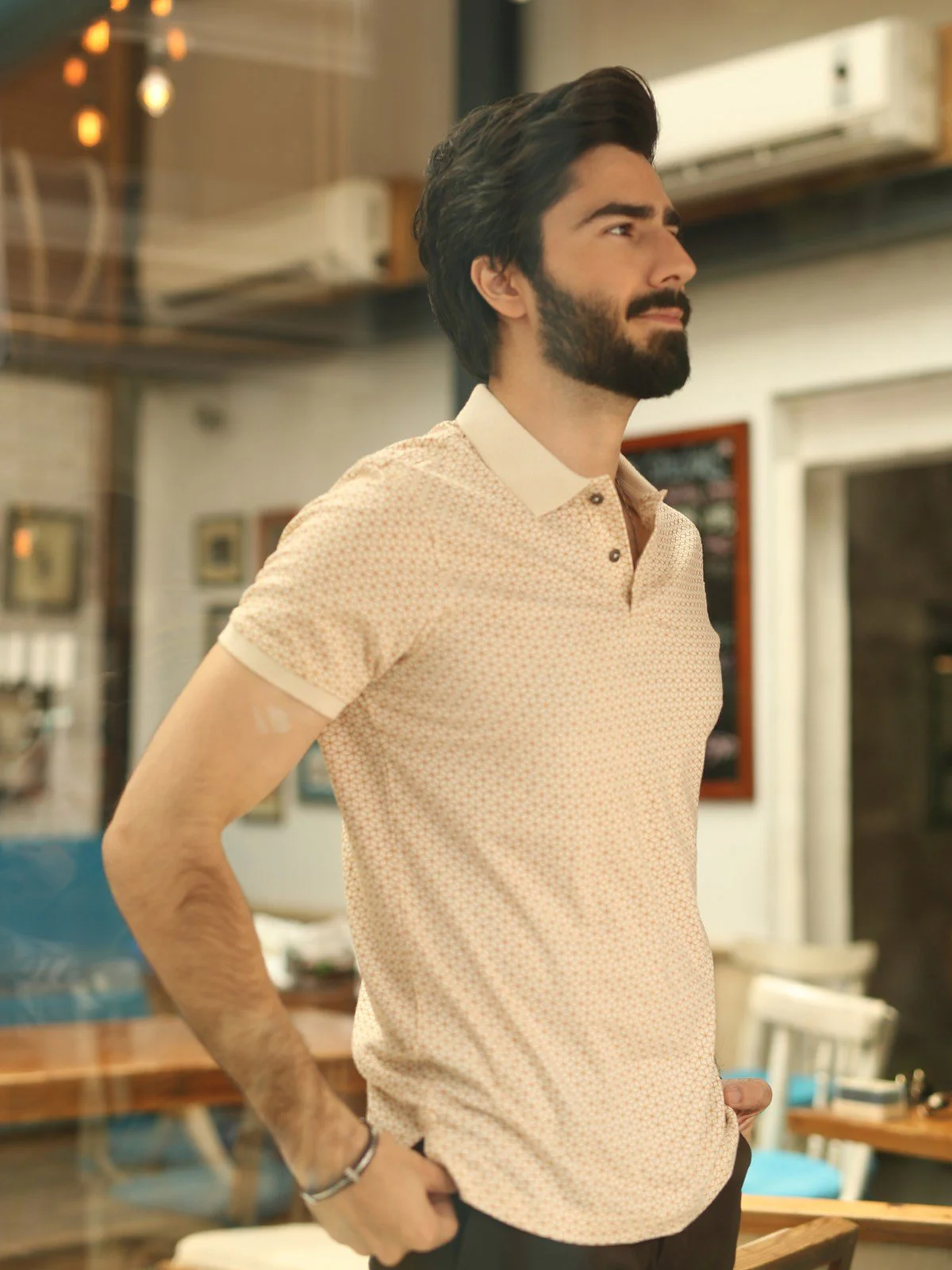 Printed Polo - EMTPS19-004 - Image 3