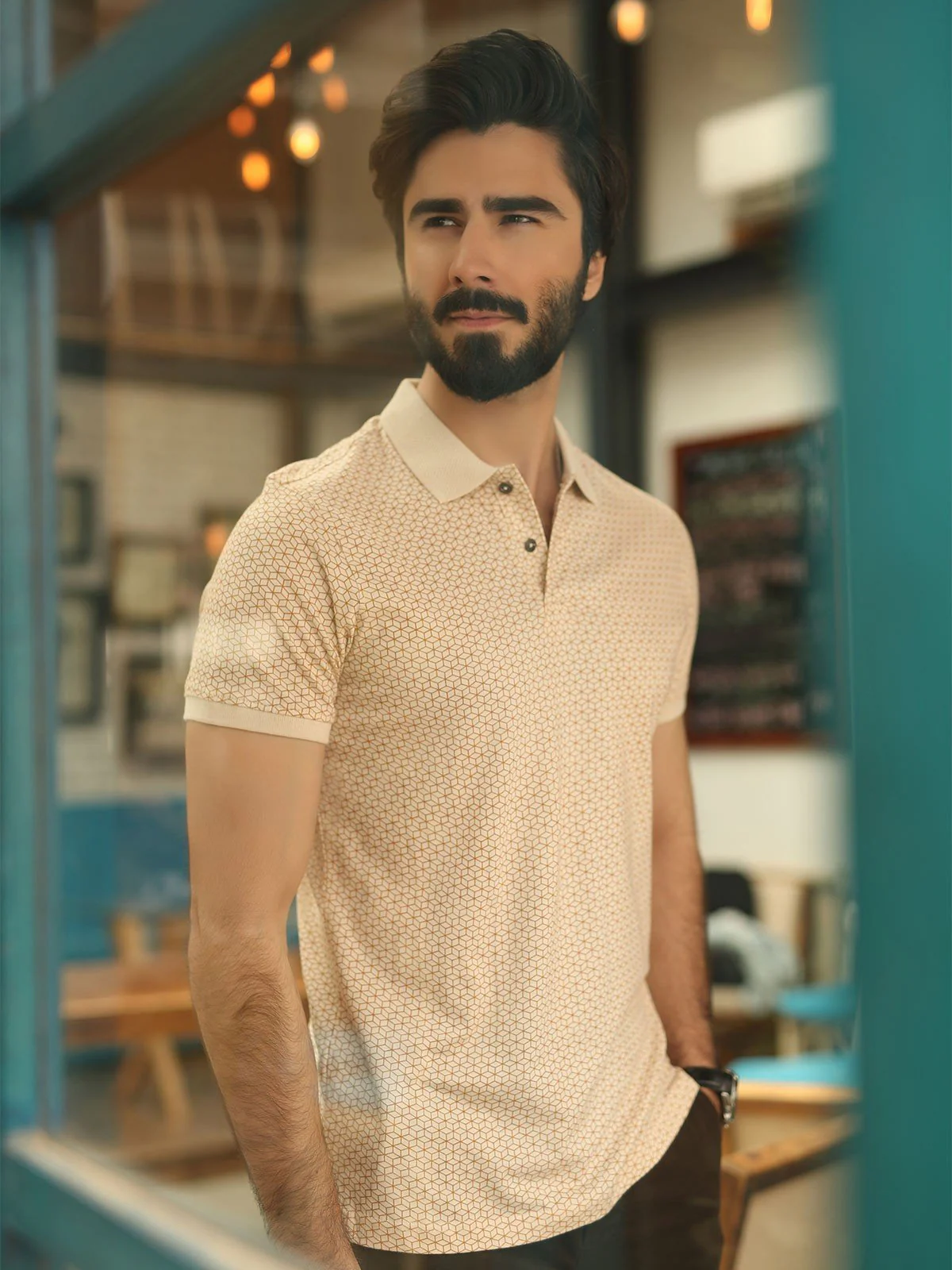 Printed Polo - EMTPS19-004 - Image 4
