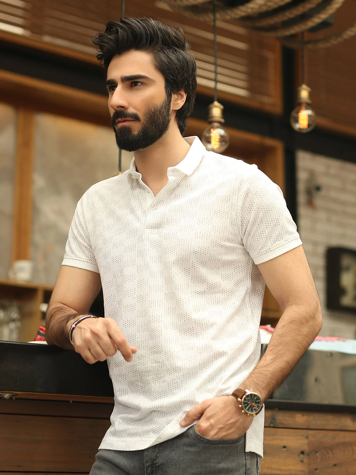Printed Polo - EMTPS19-007 - Image 2