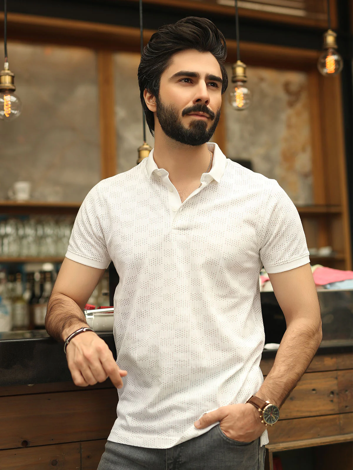 Printed Polo - EMTPS19-007 - Image 4