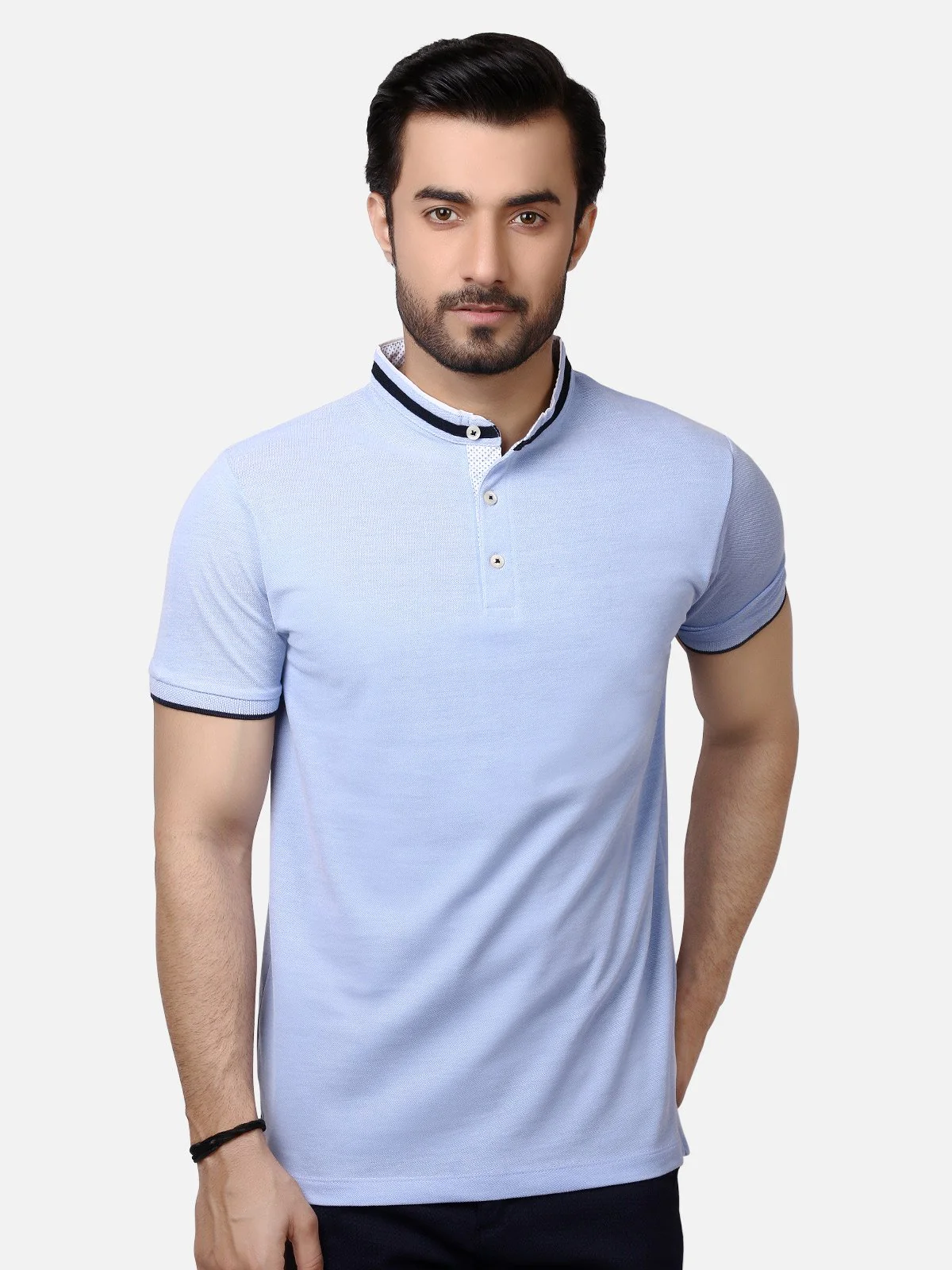 Band Collar Polo - EMTPS19-014
