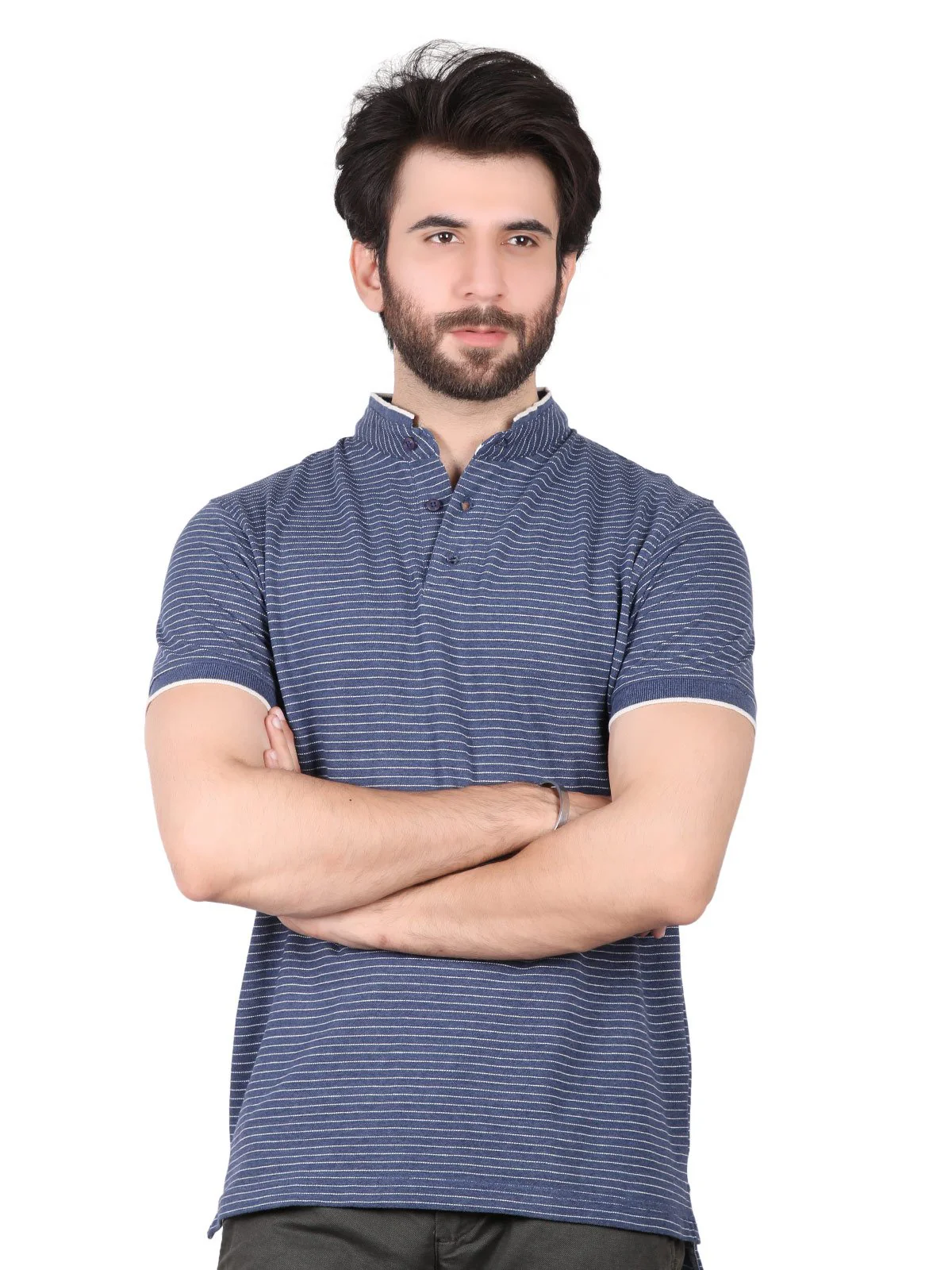Band Collar Polo - EMTPS19-016