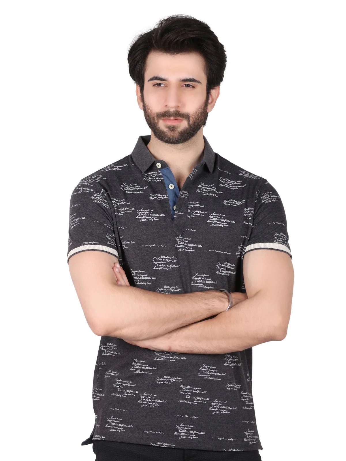 Printed Polo - EMTPS19-047