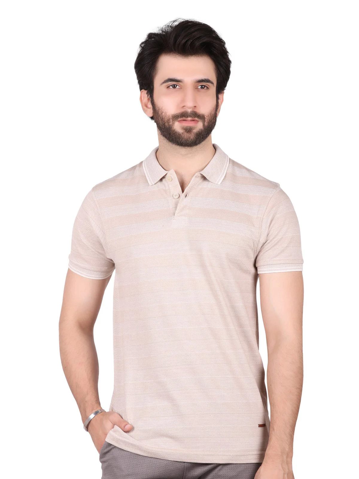 Striped Polo - EMTPS19-055