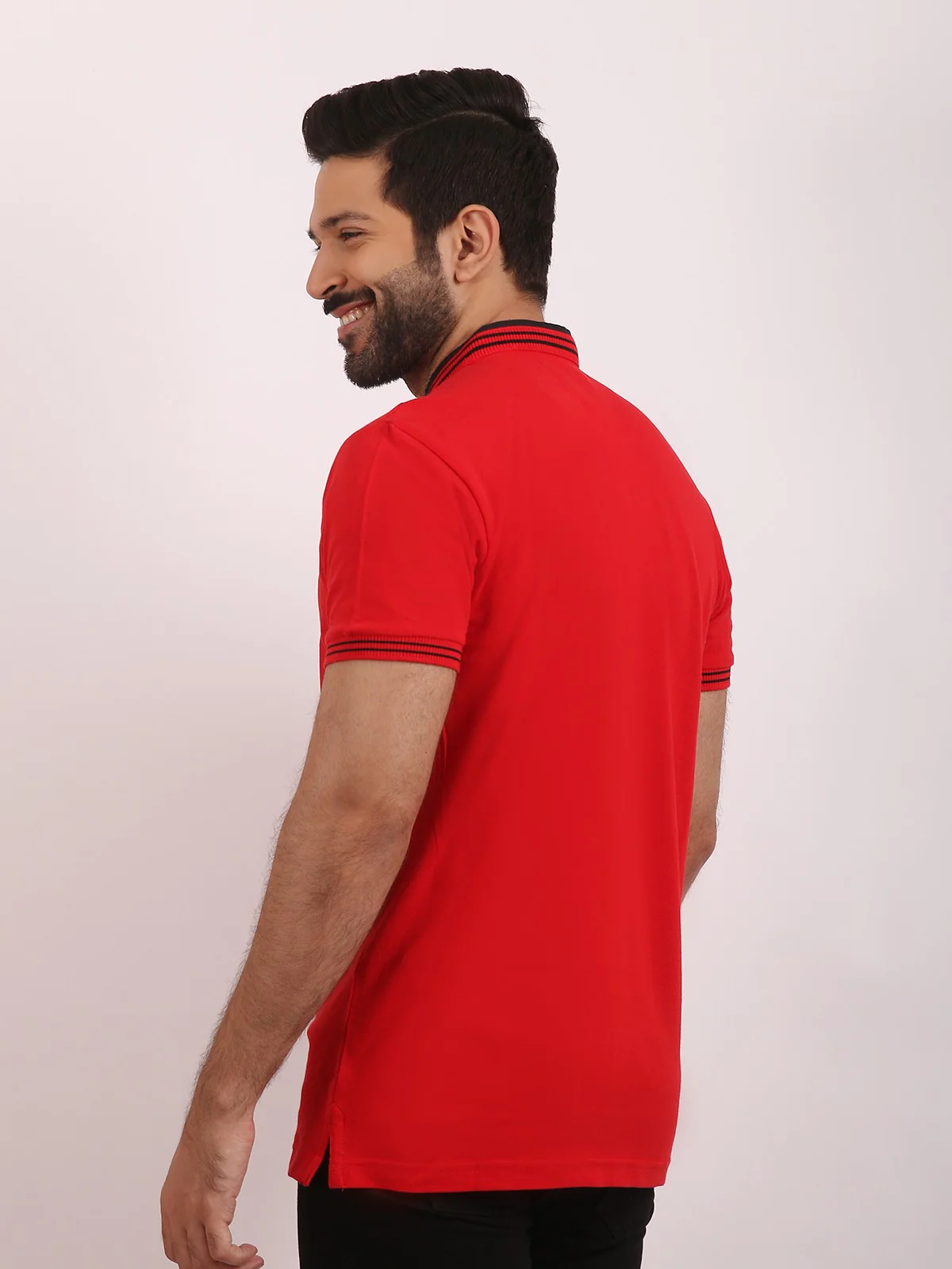 Band Collar Polo - EMTPS20-009 - Image 4