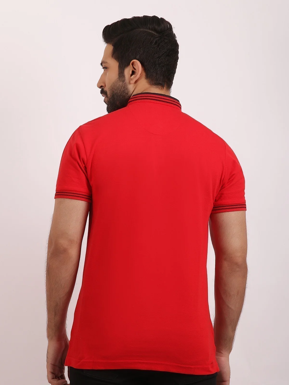Band Collar Polo - EMTPS20-009 - Image 5