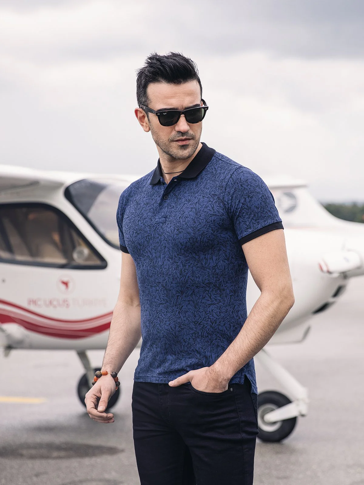 Printed Polo - EMTPS21-009