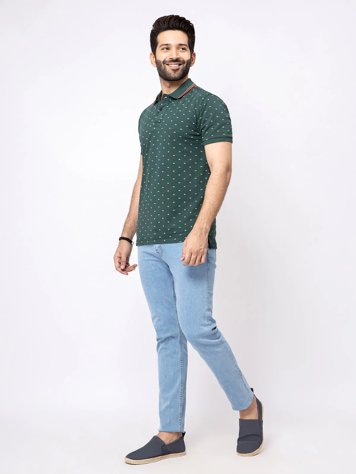 Printed Polo - EMTPS21-010
