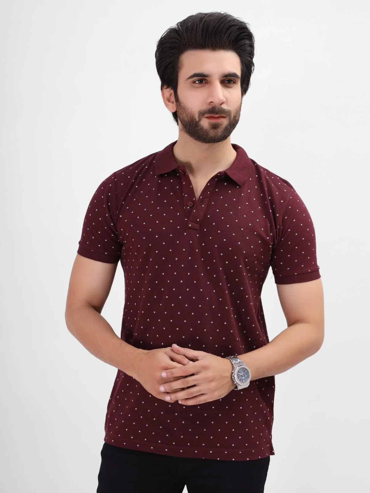 Printed Polo - EMTPS21-011
