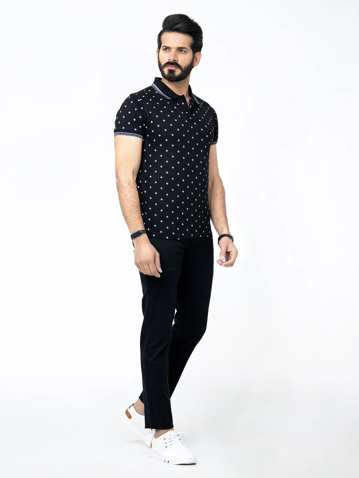 Printed Polo - EMTPS22-012