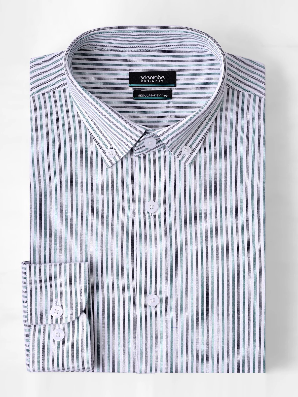 Business Striped Shirt - EMTSB21-005