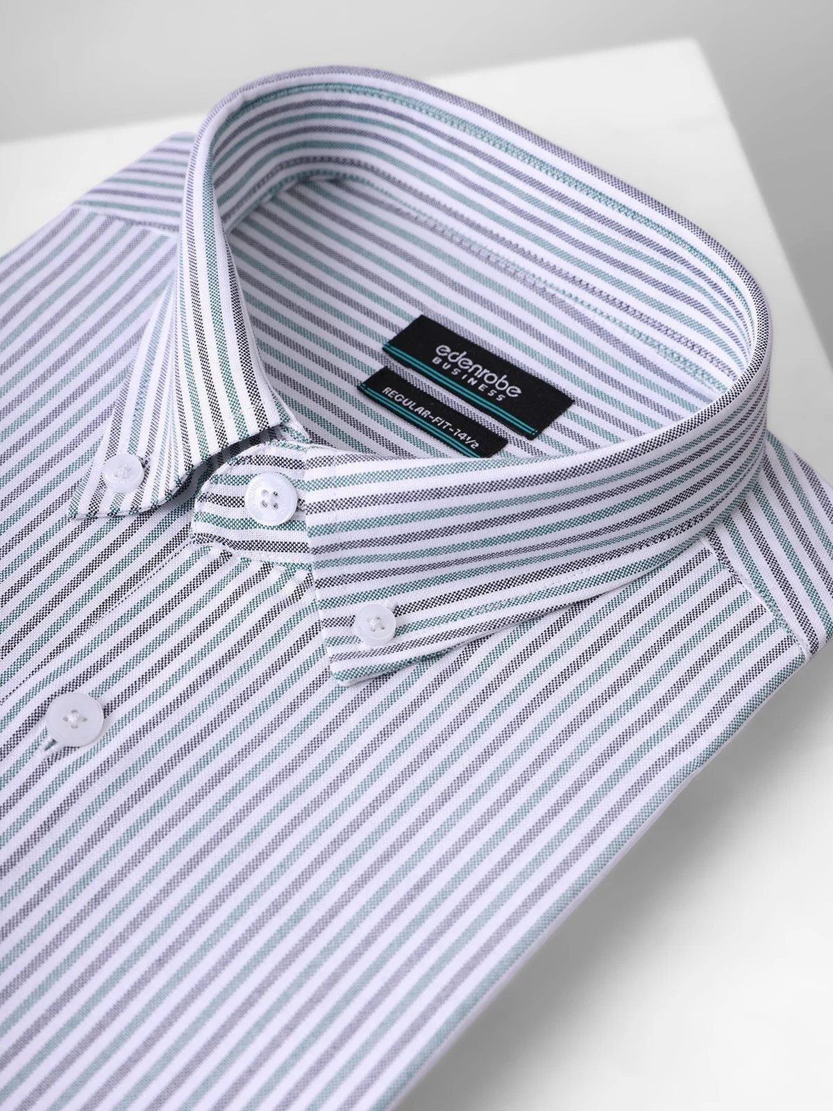 Business Striped Shirt - EMTSB21-005 - Image 2