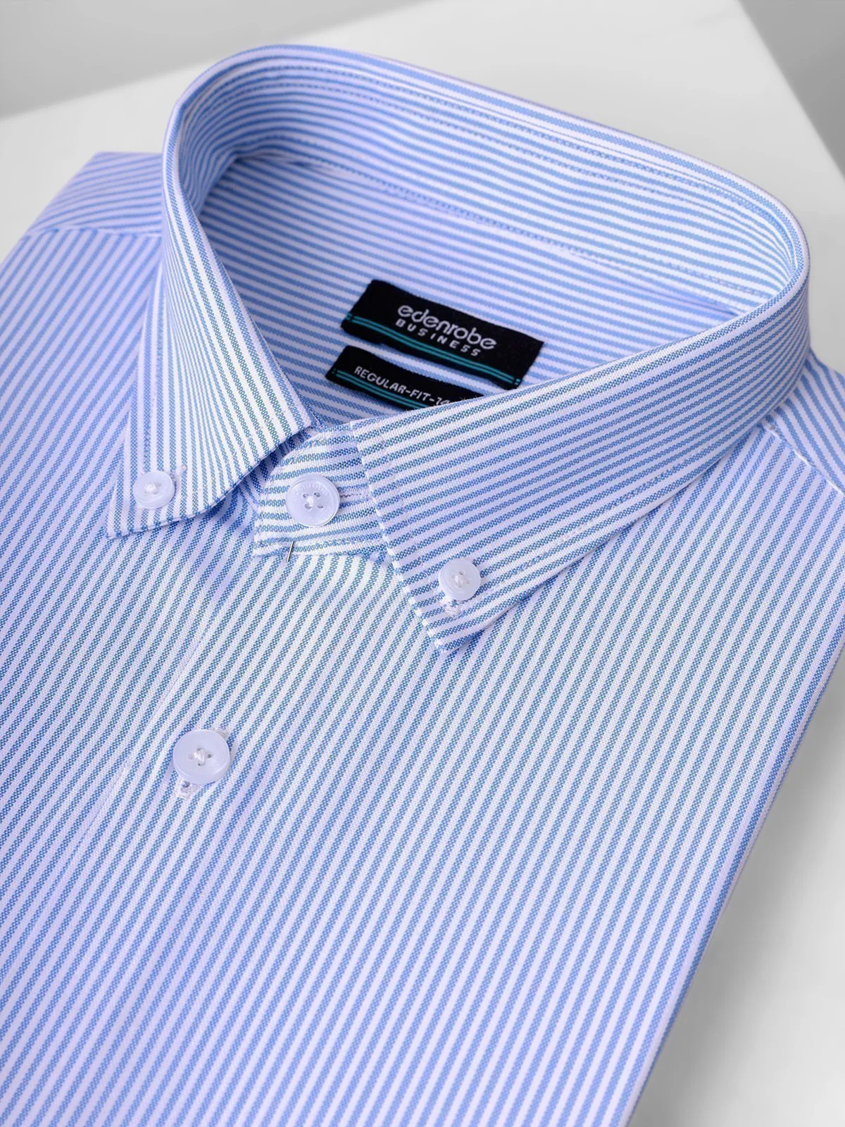 Business Striped Shirt - EMTSB21-007 - Image 2