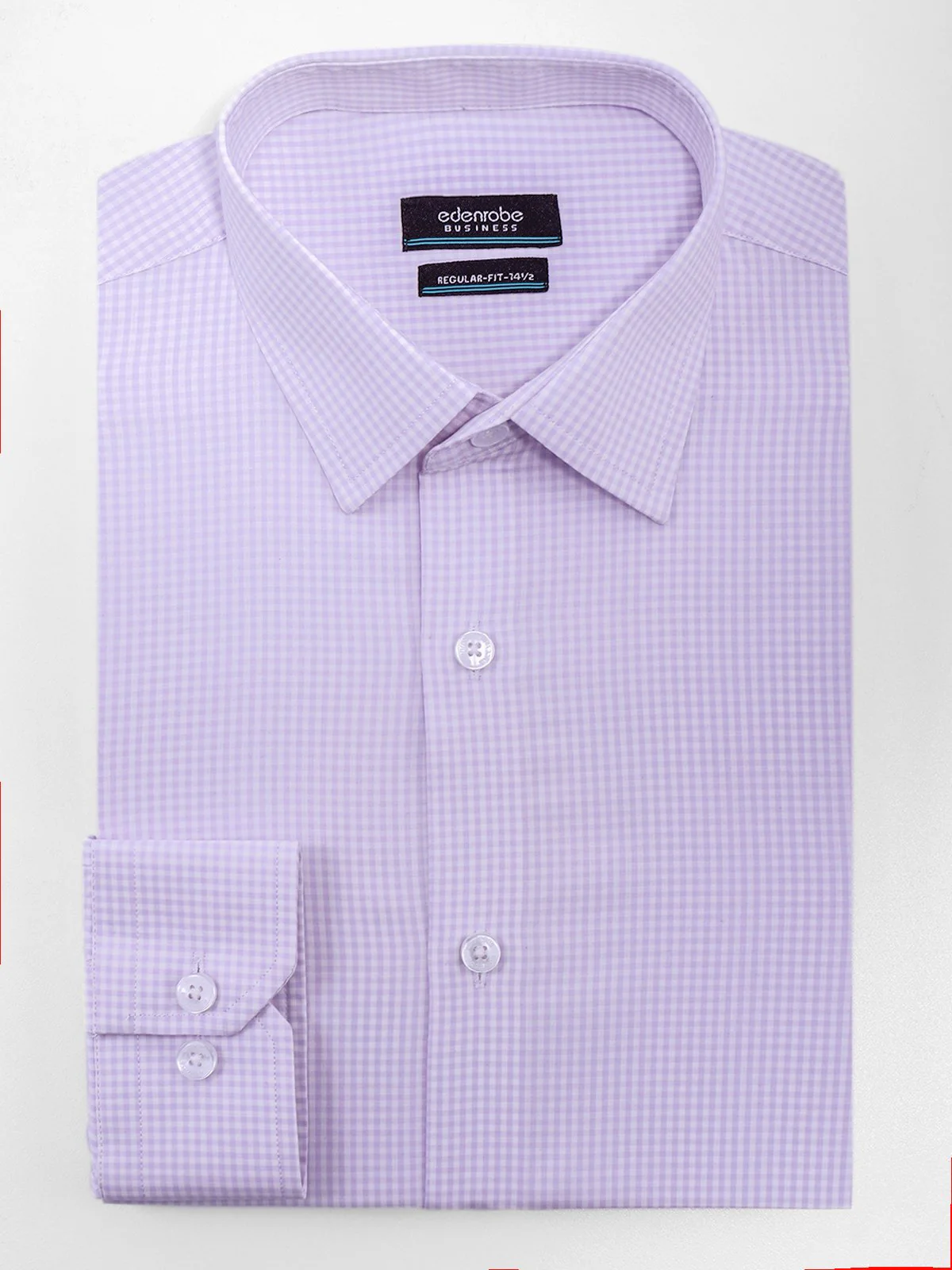 Business Check Shirt - EMTSB21-010