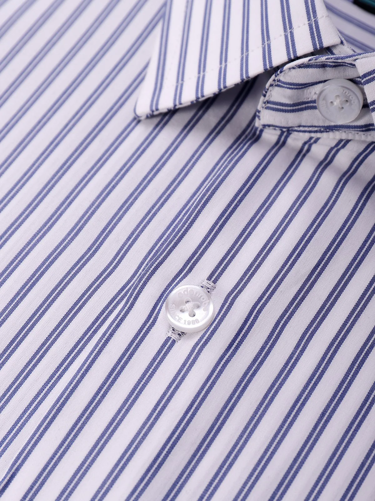 Business Striped Shirt - EMTSB21-012 - Image 3