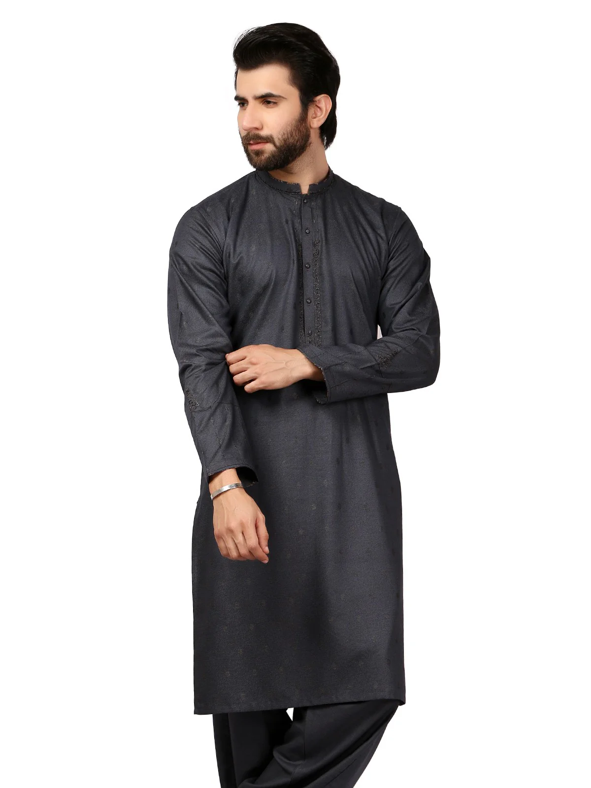 Embroidered Viscose Shalwar Kameez - EMTSC19-034 - Image 2