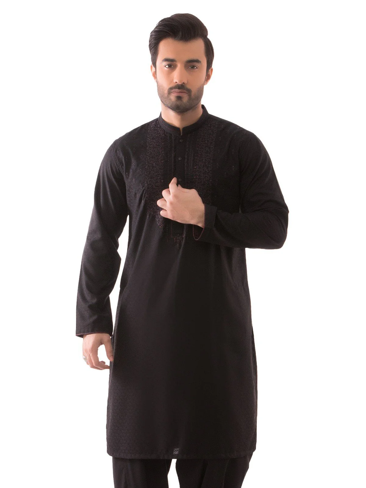 Embroidered Viscose Shalwar Kameez - EMTSC19-048 - Image 2