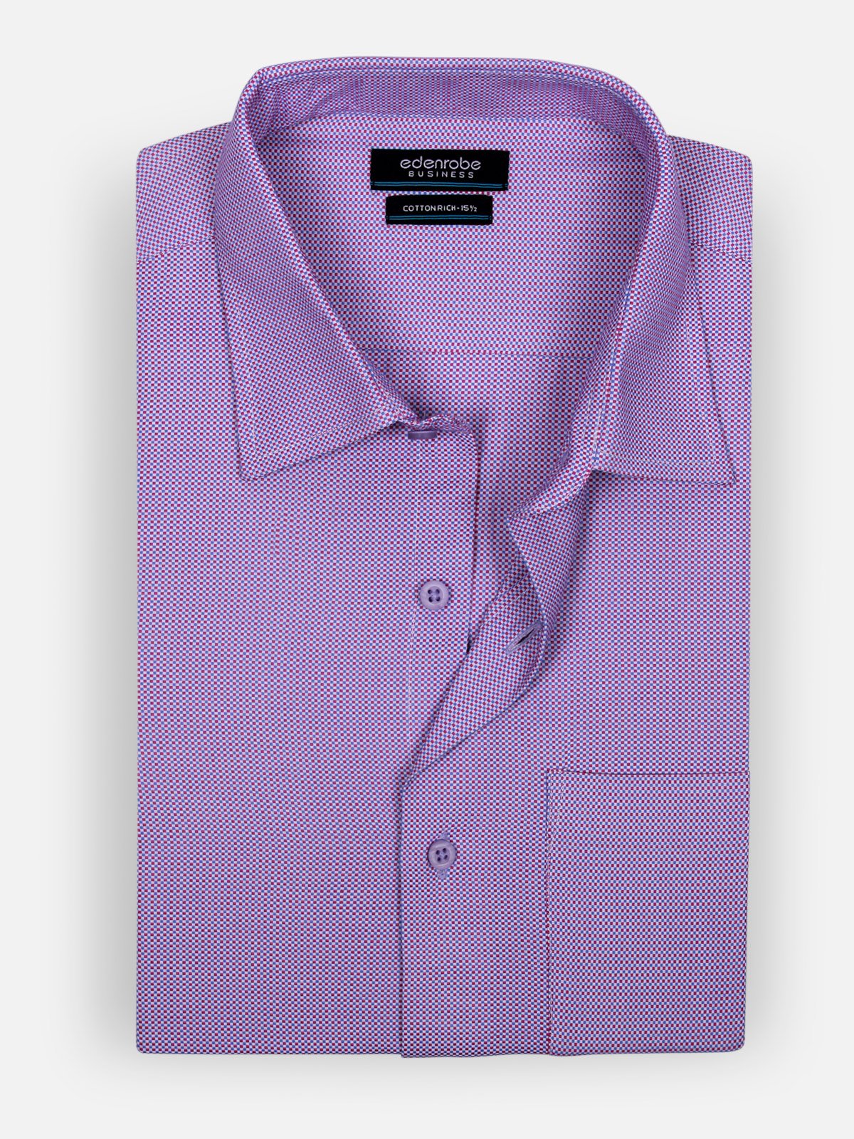 Business Textured Shirt - EMTSF17-10889 - Image 2