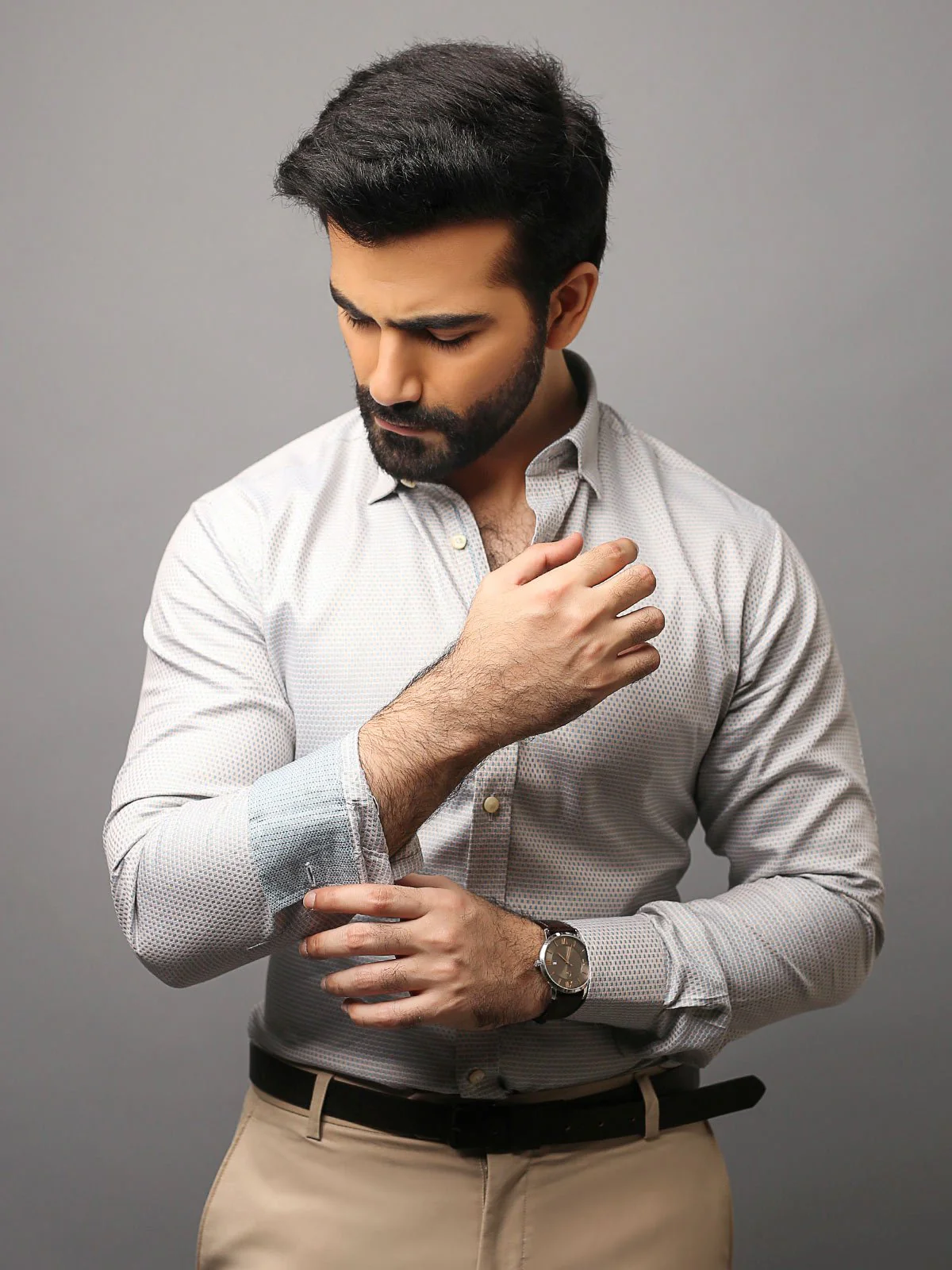 Icon Textured Shirt - EMTSI18-50125 - Image 2