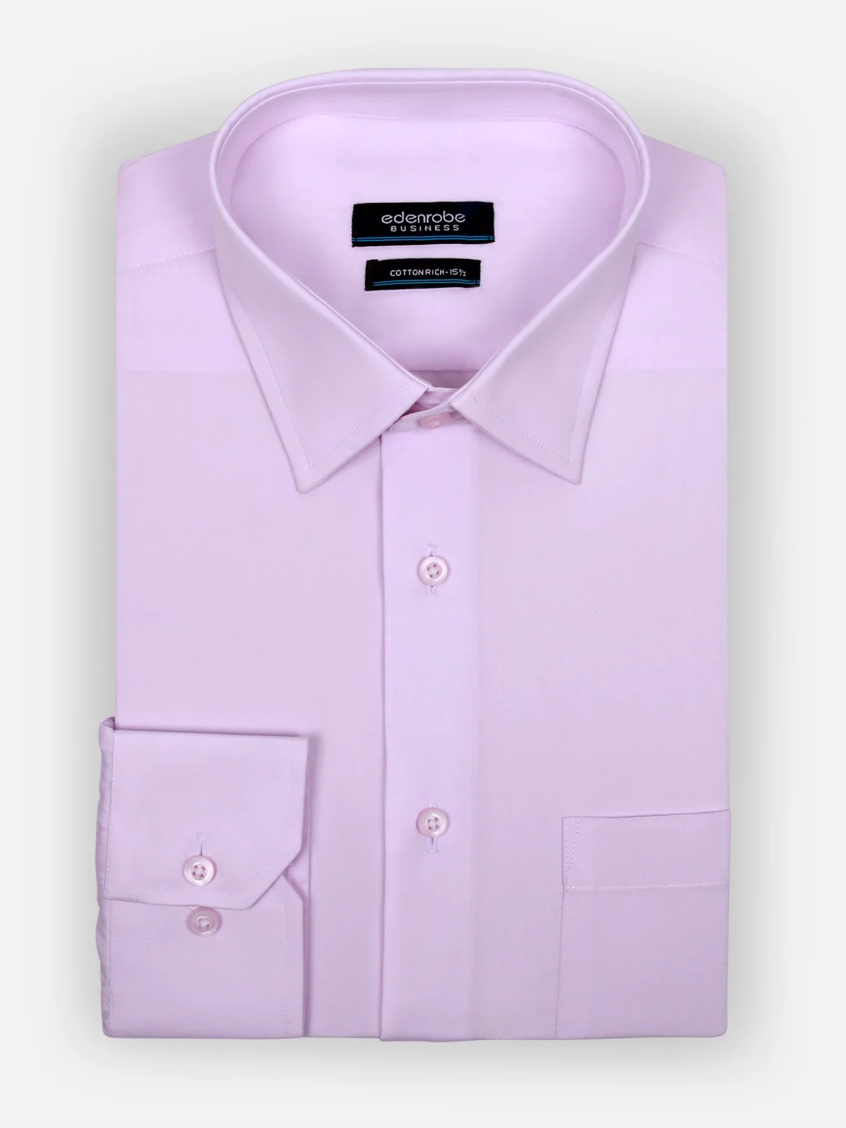 Business Solid Shirt - EMTSP17-10944