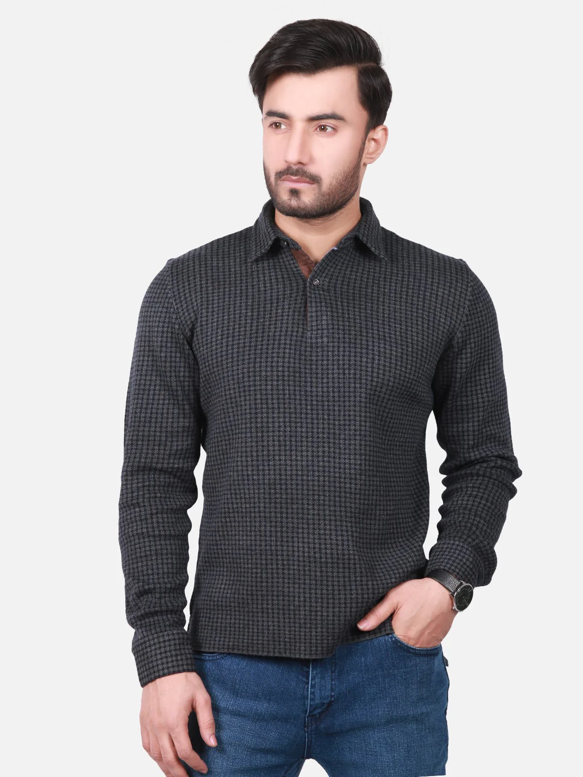 Polo Sweatshirt - EMTSS18-004