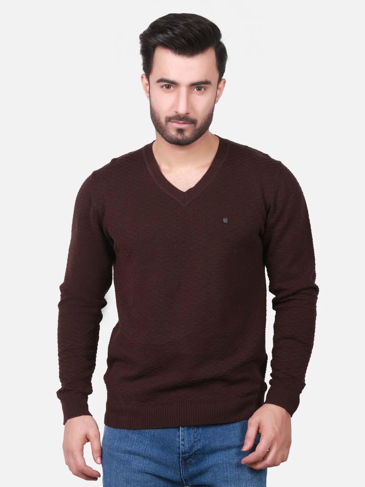 V-Neck Sweatshirt - EMTSS18-007