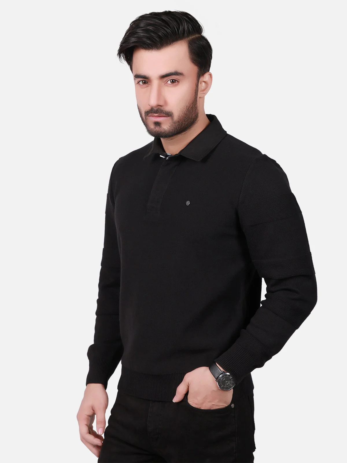 Polo Sweatshirt - EMTSS18-011 - Image 2