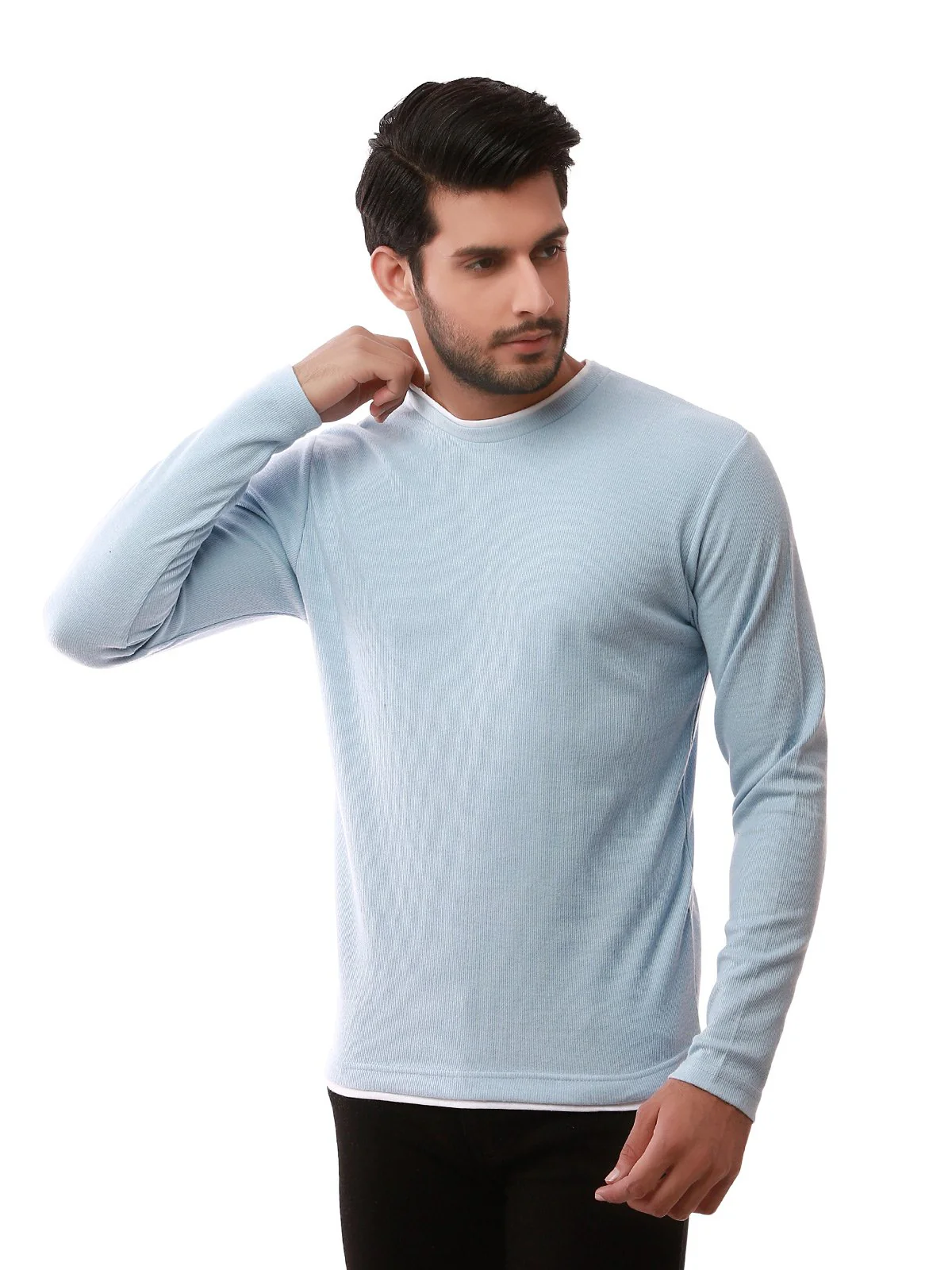Mock Neck Sweatshirt - EMTSS19-045