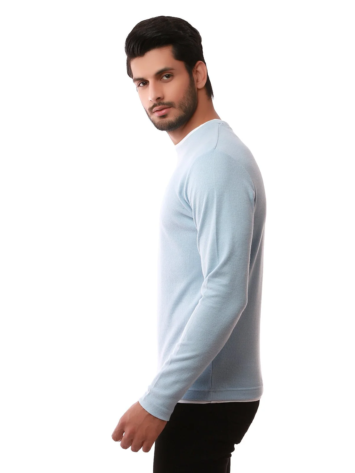 Mock Neck Sweatshirt - EMTSS19-045 - Image 2