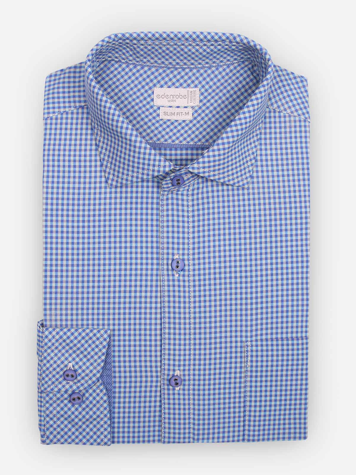 Urban Culture Check Shirt - EMTSUC18-016 - Image 2