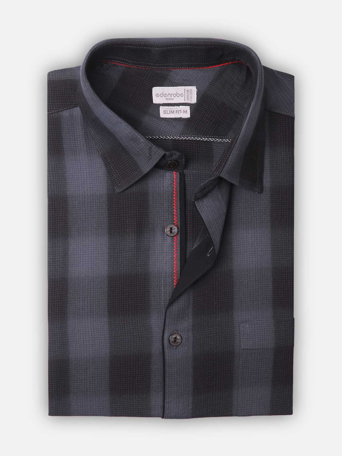Urban Culture Check Shirt - EMTSUC18-021