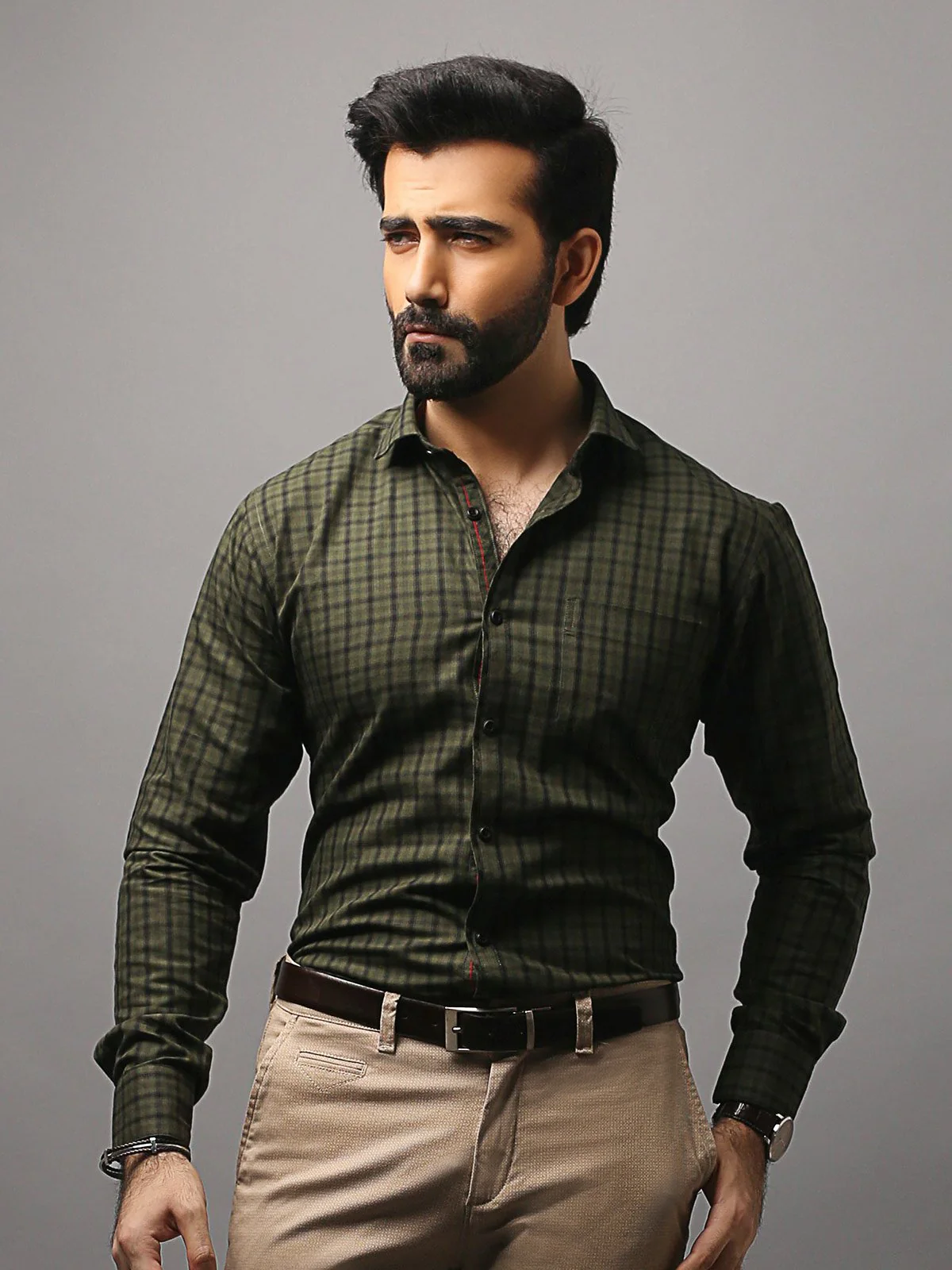 Urban Culture Check Shirt - EMTSUC18-022