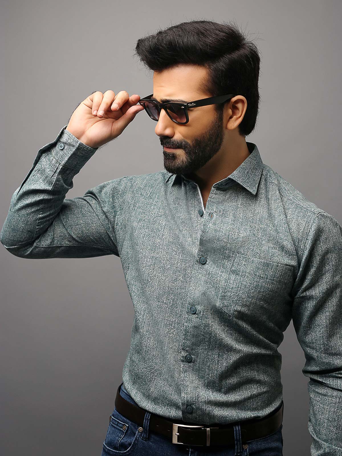 Urban Culture Textured Shirt - EMTSUC18-024