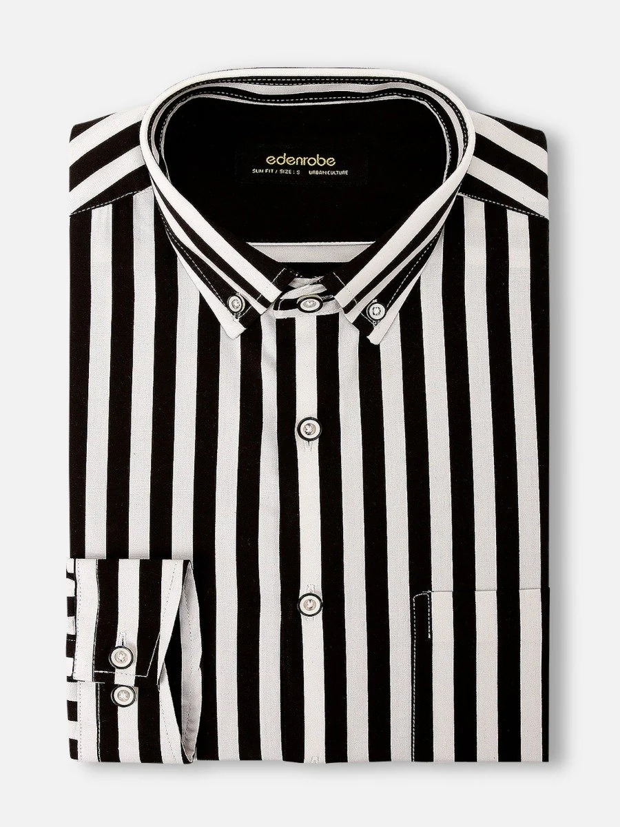 Urban Culture Striped Shirt - EMTSUC20-086