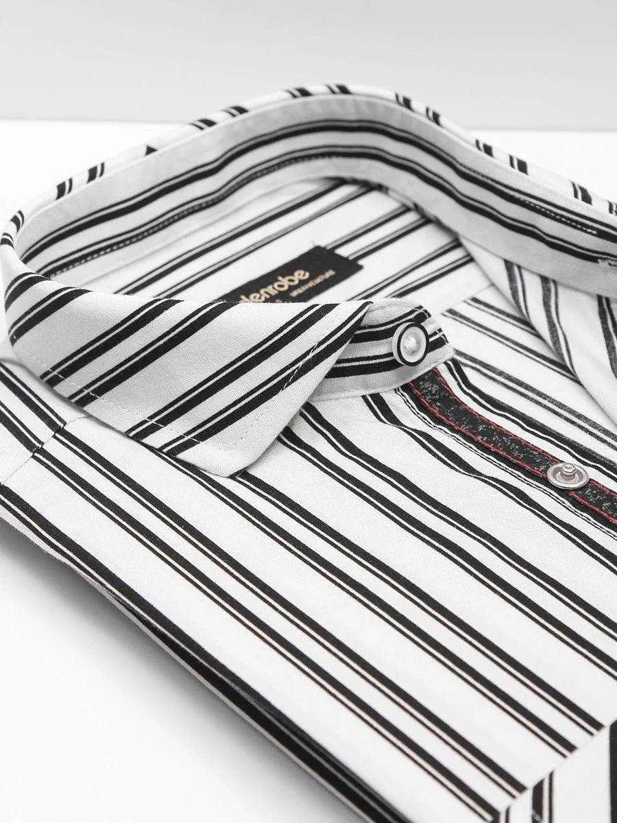 Urban Culture Striped Shirt - EMTSUC20-089 - Image 3
