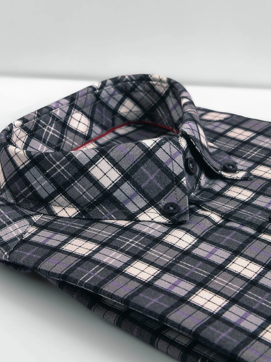 Urban Culture Check Shirt - EMTSUC20-106 - Image 3