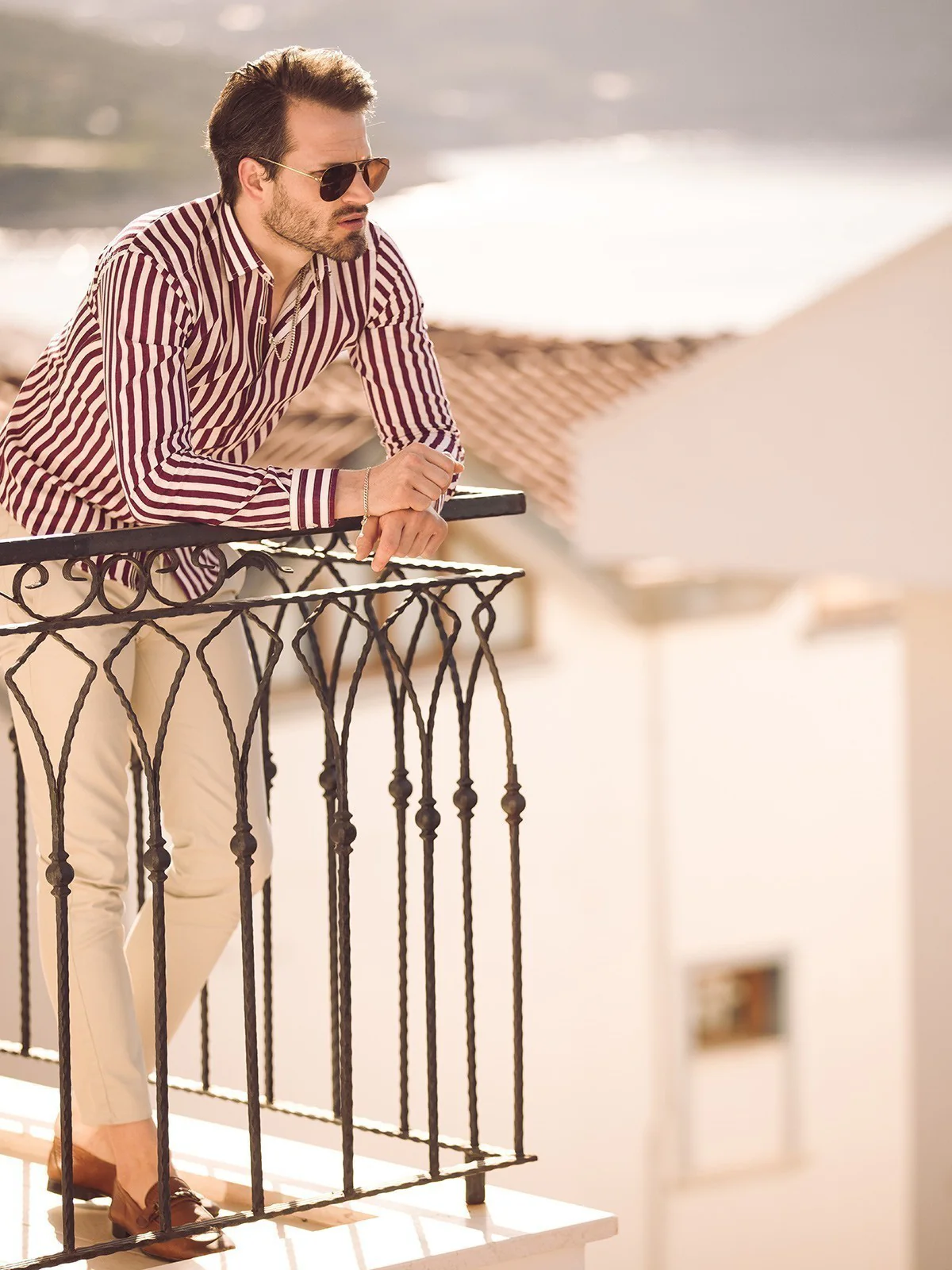 Urban Culture Striped Shirt - EMTSUC21-125 - Image 2