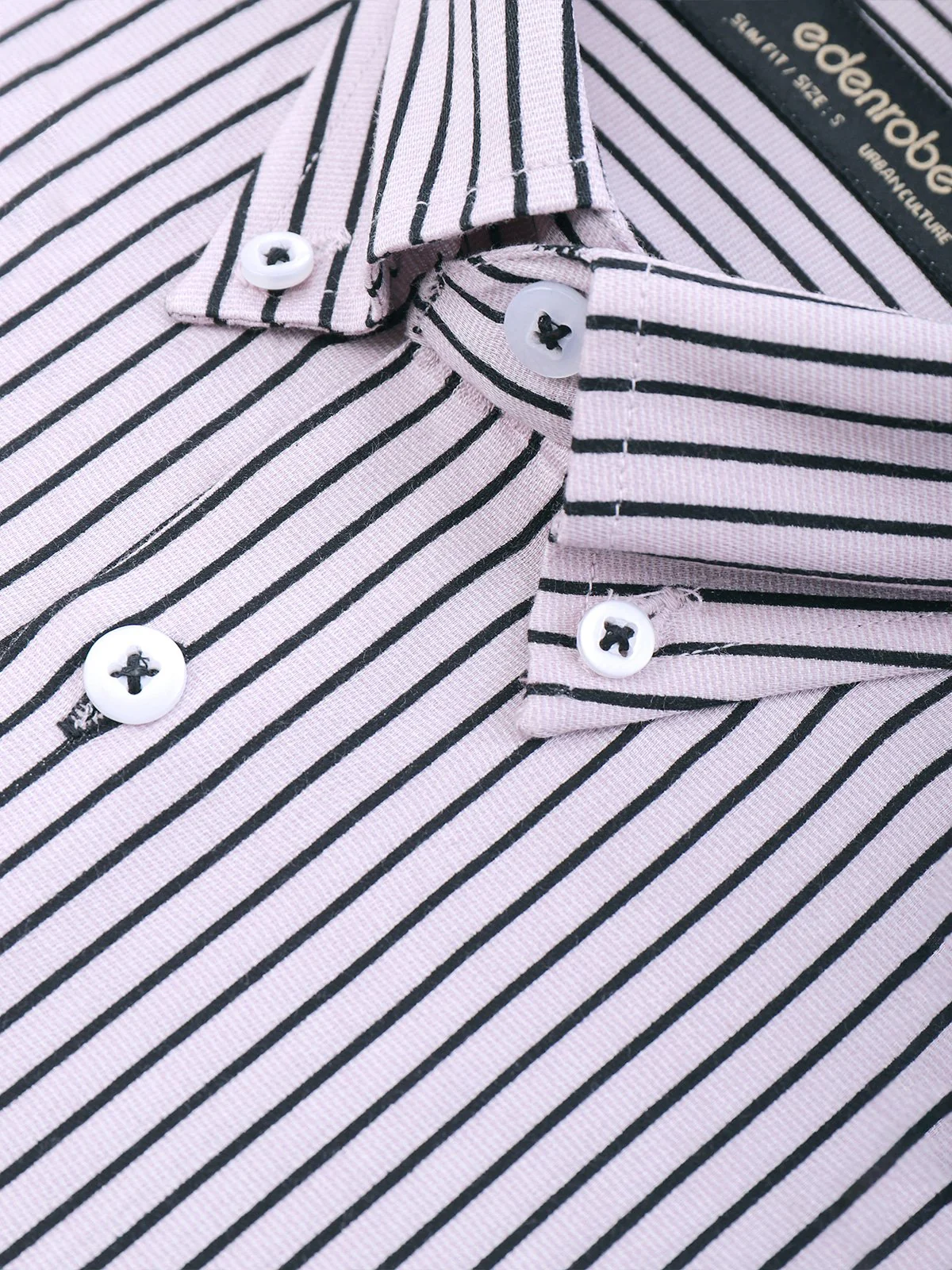 Urban Culture Striped Shirt - EMTSUC21-132 - Image 3