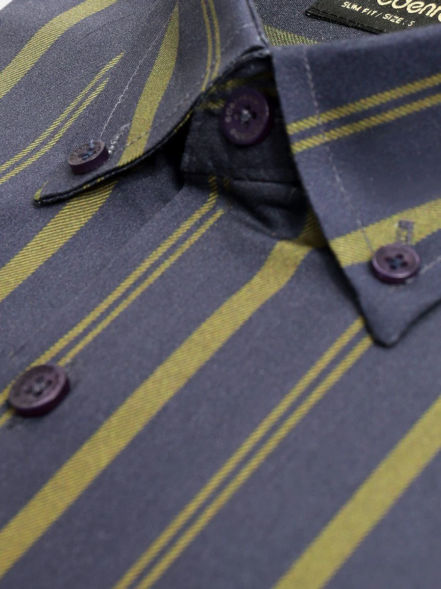 Urban Culture Striped Shirt - EMTSUC21-159 - Image 3