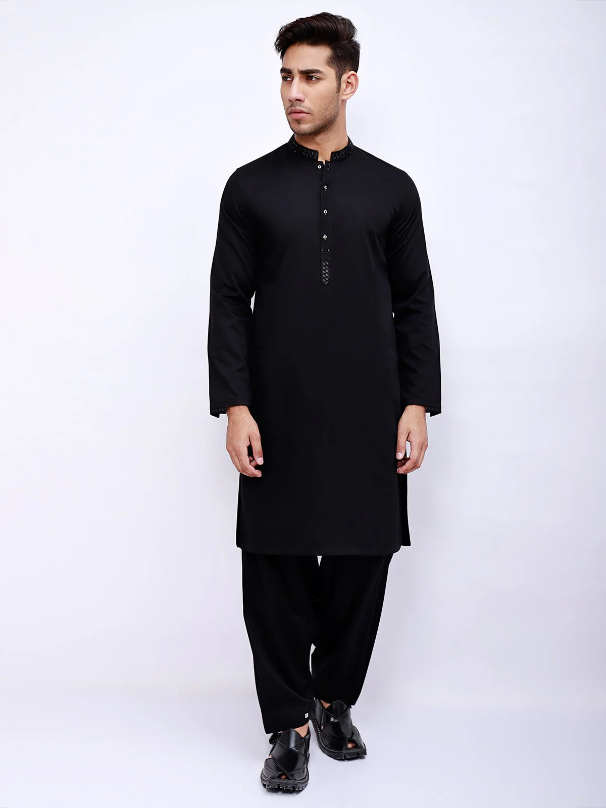 Embroidered Blended Shalwar Kameez - EMTSW21S-99040