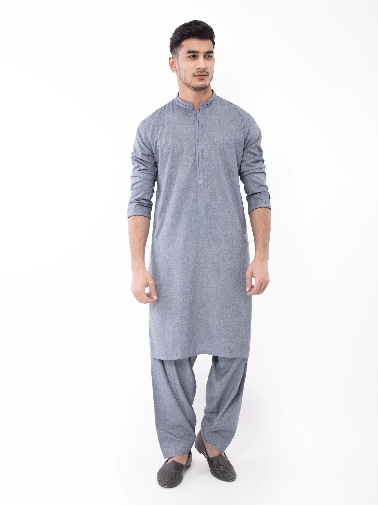 Embroidered Blended Shalwar Kameez - EMTSW21S-99086 - Image 5