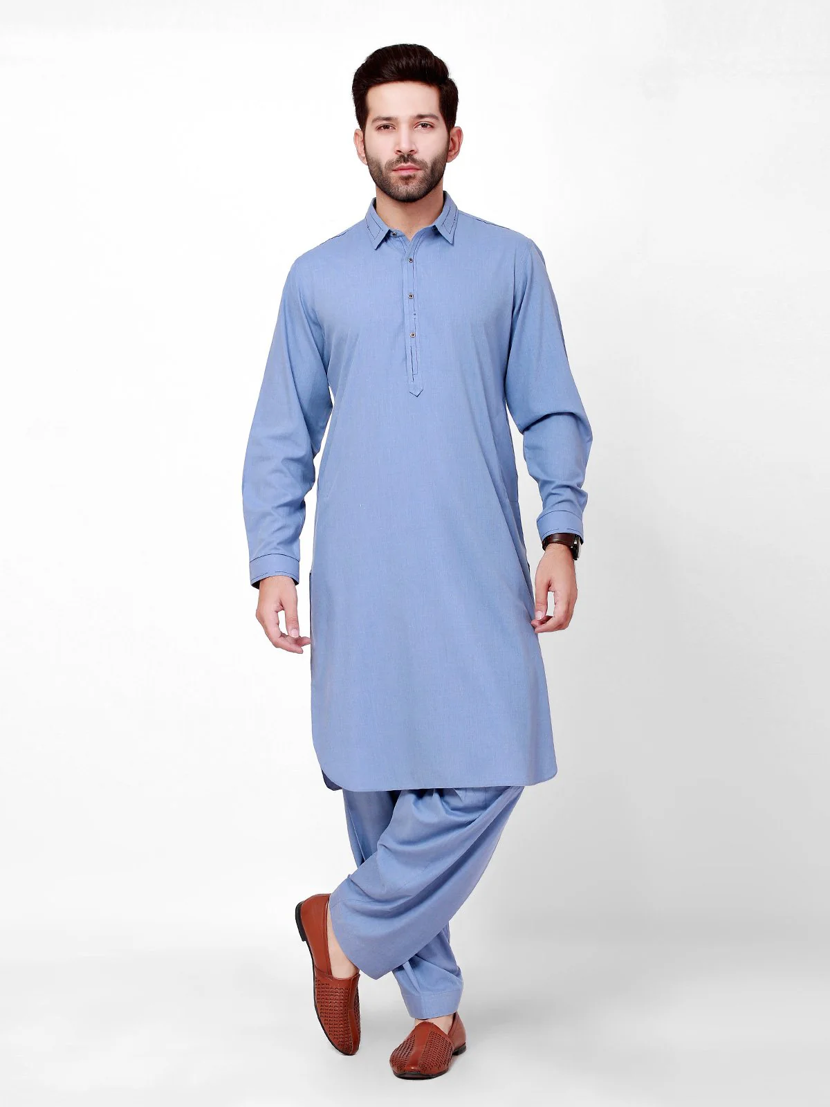 Embroidered Blended Shalwar Kameez - EMTSW21S-99111