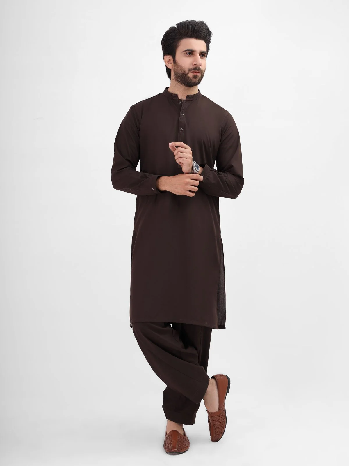 Embroidered Blended Shalwar Kameez - EMTSW21S-99115
