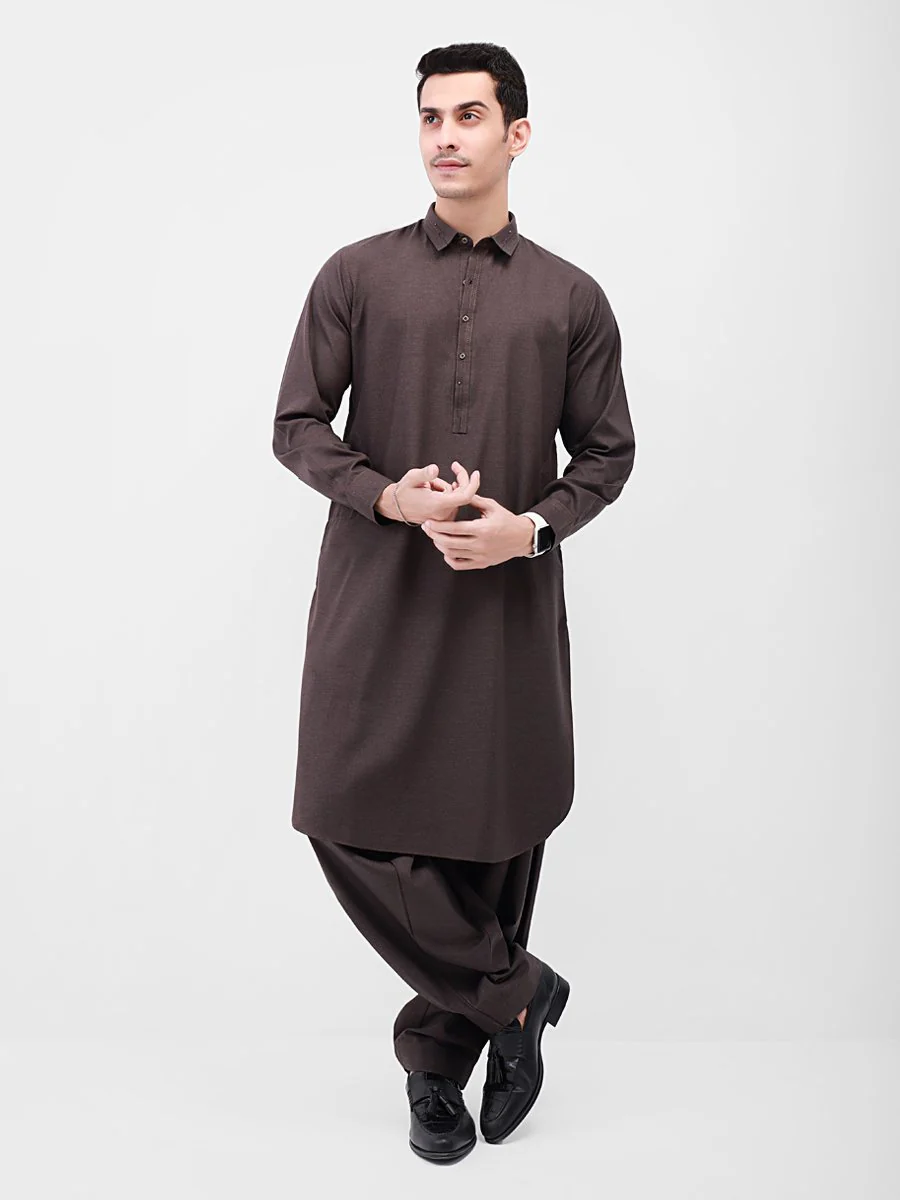 Embroidered Blended Shalwar Kameez - EMTSW21S-99152