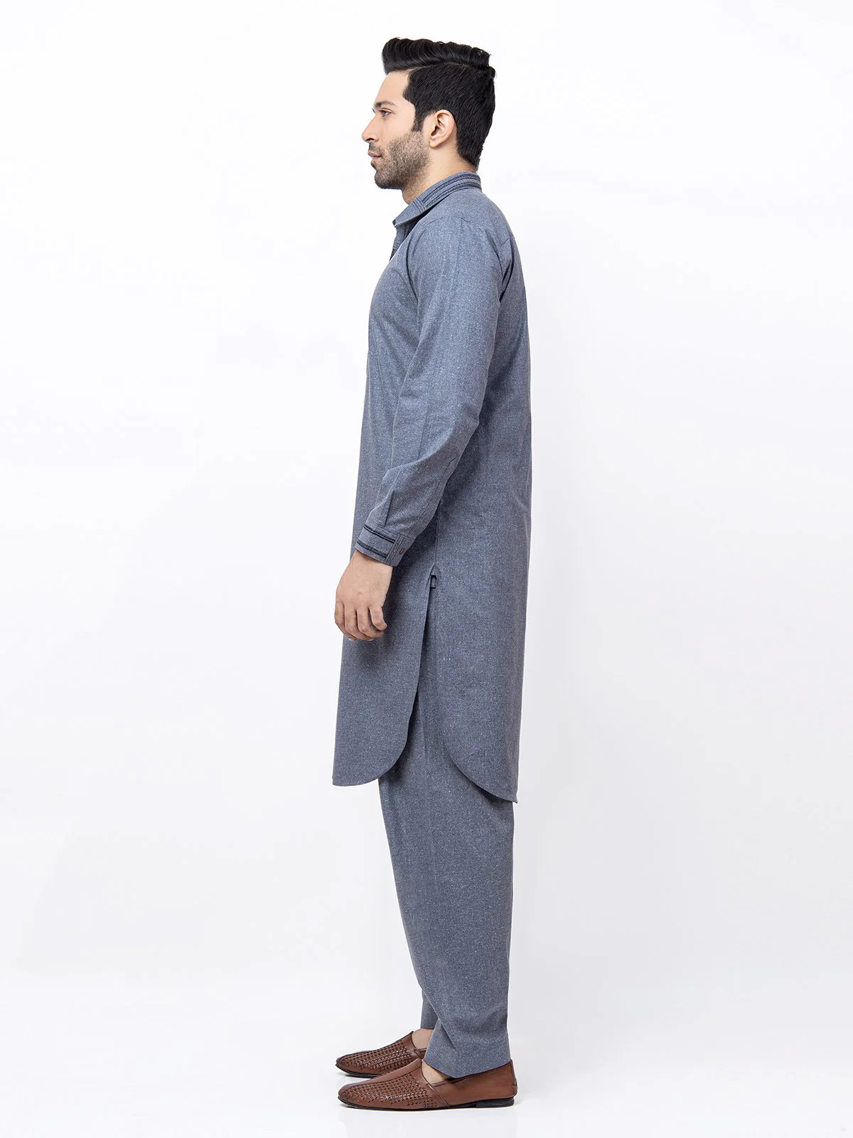 Embroidered Blended Shalwar Kameez - EMTSW21S-99158 - Image 3