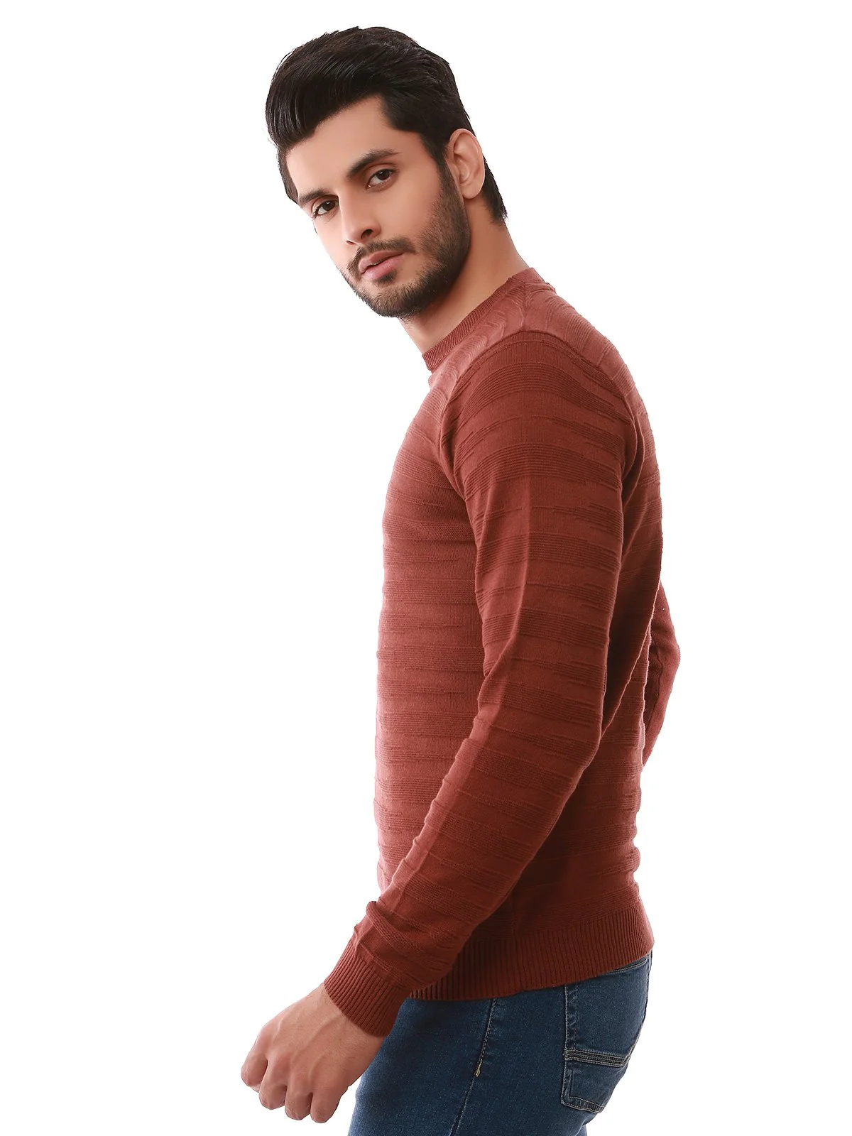 Crew Neck Sweater - EMTSWT19-002 - Image 2