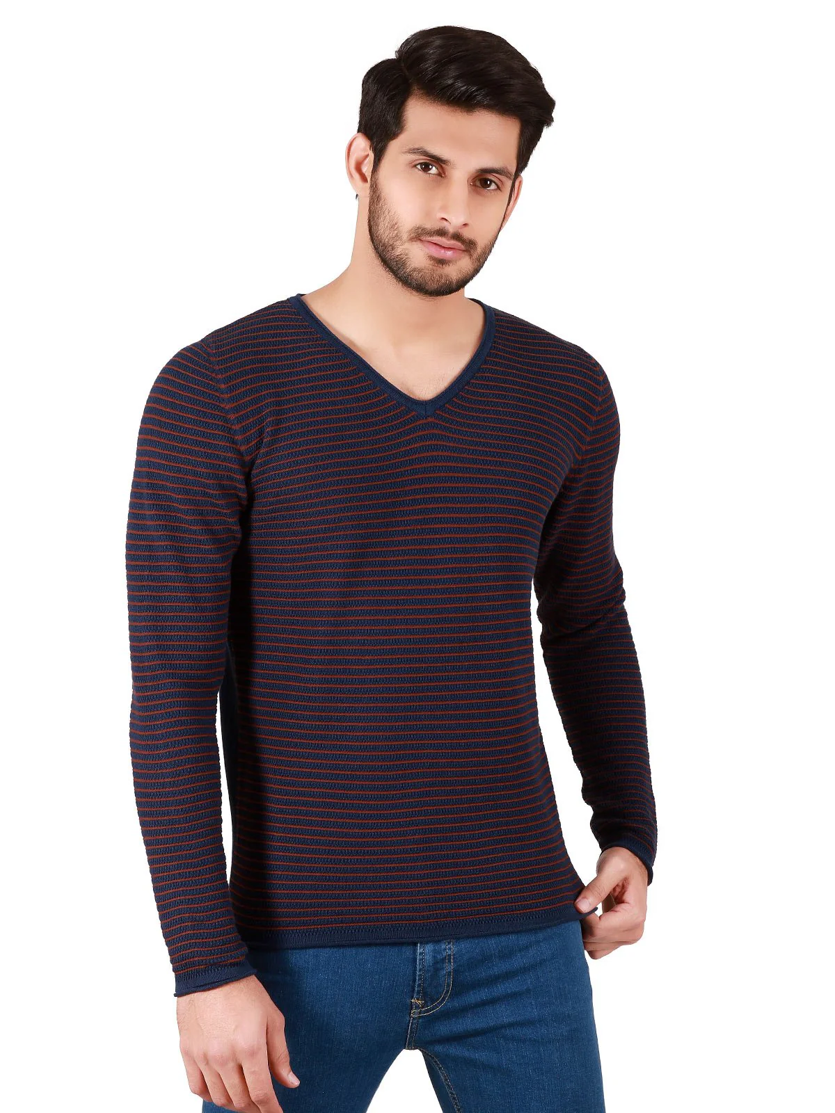 V-Neck Sweater - EMTSWT19-014