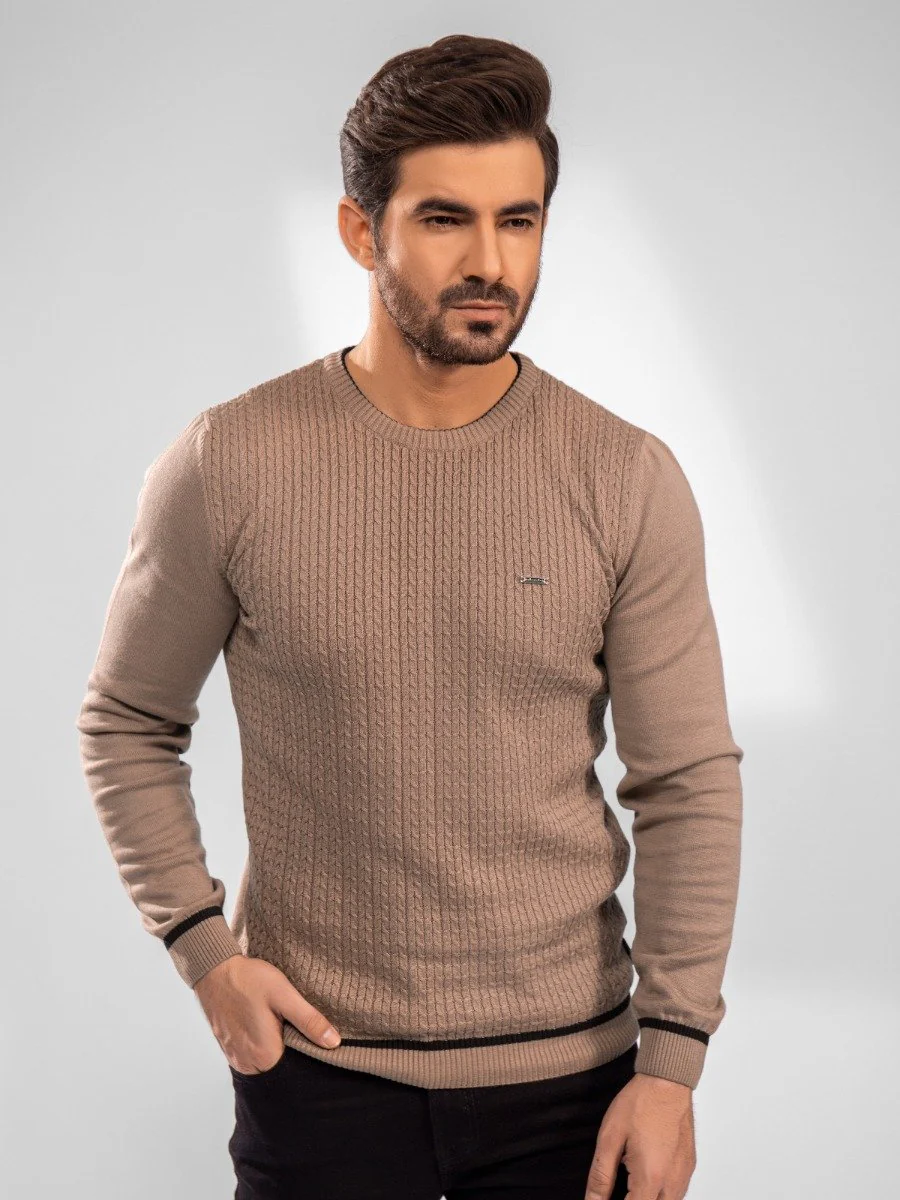 Crew Neck Sweater - EMTSWT20-015
