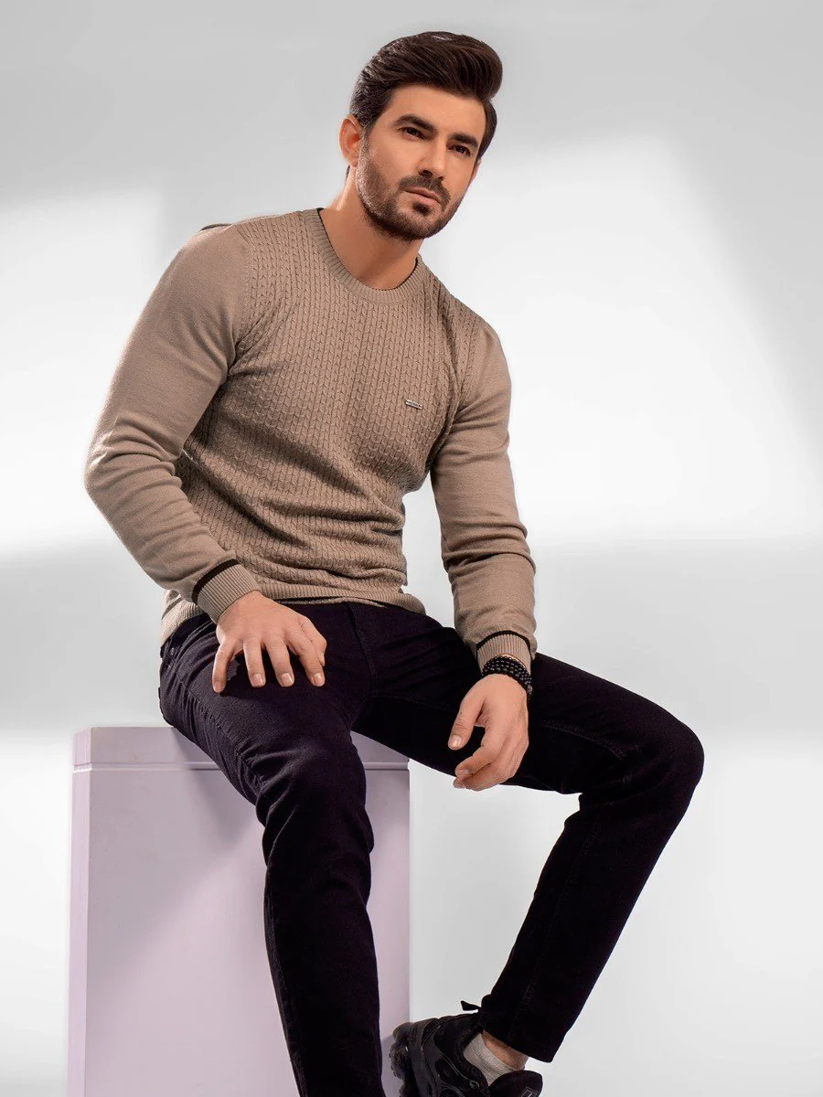 Crew Neck Sweater - EMTSWT20-015 - Image 2